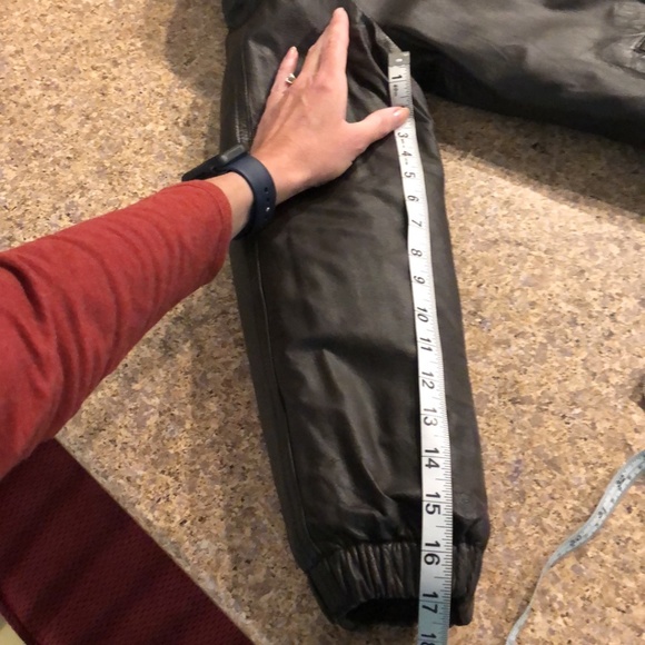 Vintage Reversible Fur and Leather Zip Up Jacket / Coat Women’s See Measurements - Picture 3 of 17